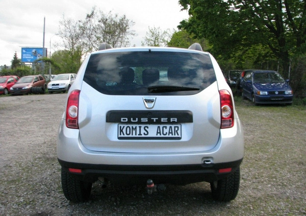 Dacia Duster cena 25900 przebieg: 142947, rok produkcji 2013 z Bytom Odrzański małe 631